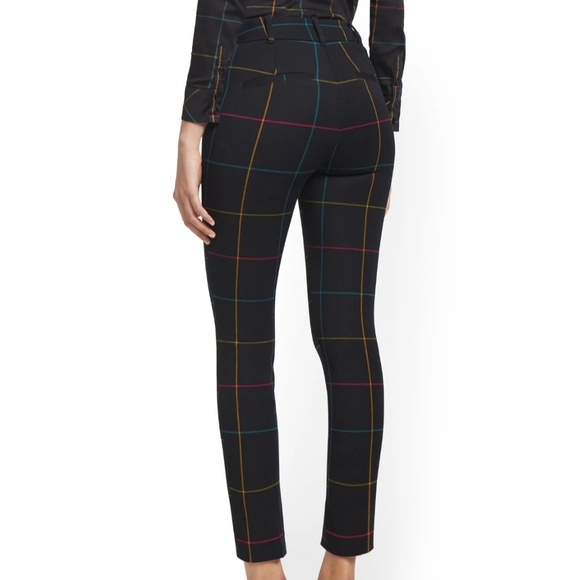 New York And Company Audrey High-Waisted Ankle Pant Tall Size 6 - Picture 2 of 11